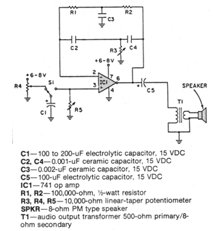 Efecto de sonido variable 
