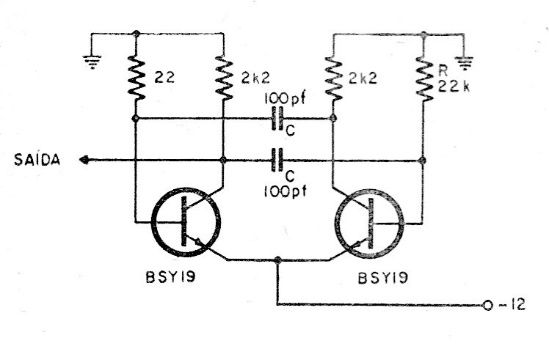 Astable transistorizado
