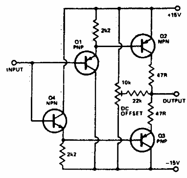 Driver de 50 ohms 
