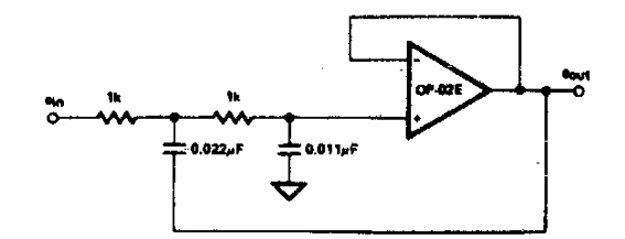 Filtro pasa baja de 10 kHz 
