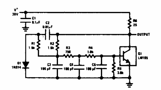 Oscilador de 1 MHz 
