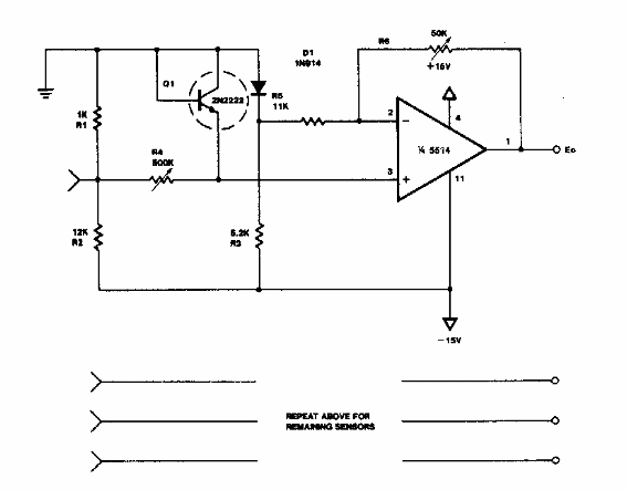 Sensor de temperatura de 0 a 50 grados 
