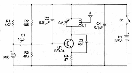 Micro Transmisor de FM 
