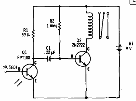 Detector de variación de luz 
