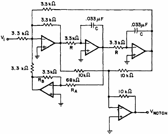 Filtro de rechazo de 1,5 kHz 
