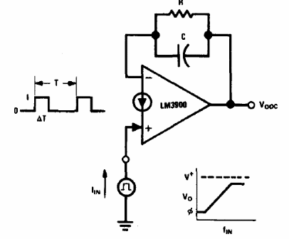 Tacómetro LM3900 
