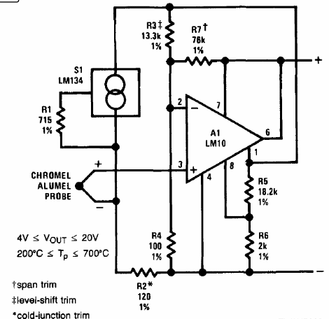 Transmisor LM10 Para Termopar 
