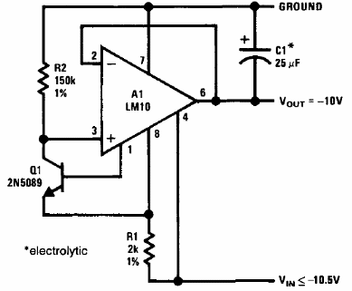 Regulador negativo LM10 
