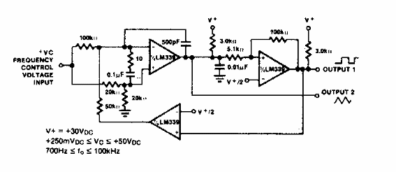 VCO de dos décadas de alta frecuencia 
