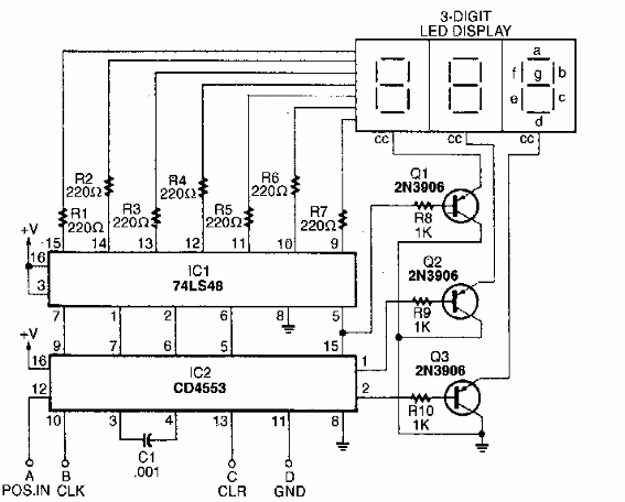 Controlador BCD multiplexado 
