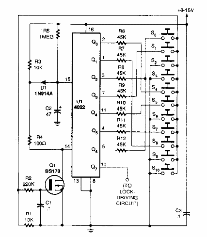 Cerradura electrónica 
