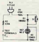 Prueba de capacitor
