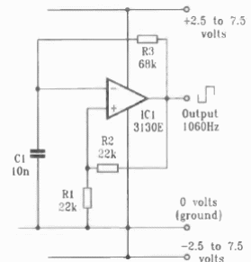 Oscilador de 100 kHz 
