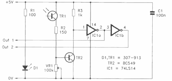 Sensor óptico para PC 
