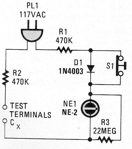 Prueba de Capacitores
