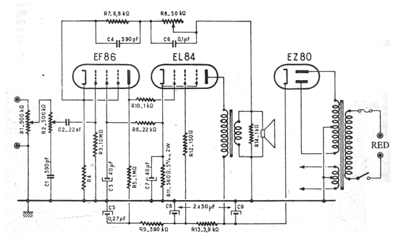 Amplificador Valvulado de 3 W 
