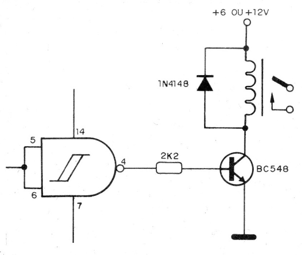    Figura 13 – Control de relé
