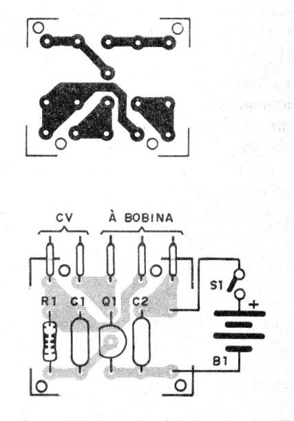    Figura 6 – Placa de circuito impreso para el montaje
