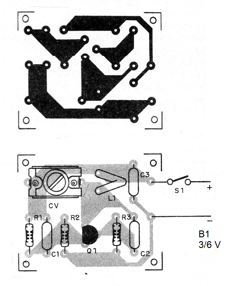 Figura 2 - Montaje en placa de circuito impreso
Figura 2 - Montaje en placa de circuito impreso