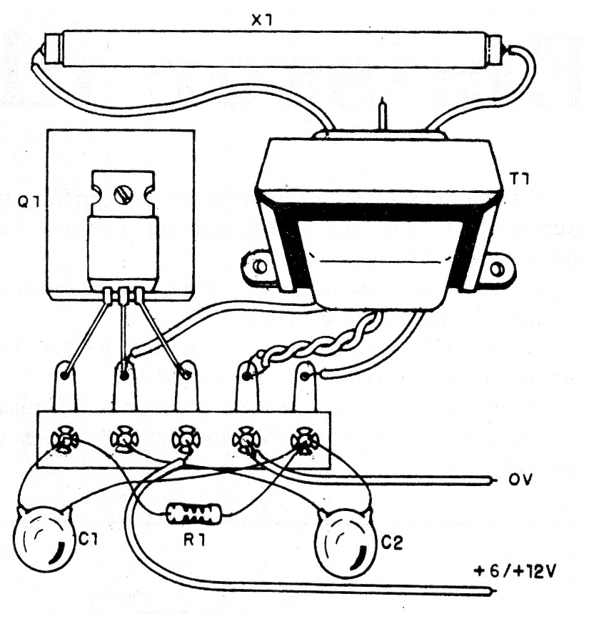 Figura 2 - Montaje en un puente de terminales
Figura 2 - Montaje en un puente de terminales