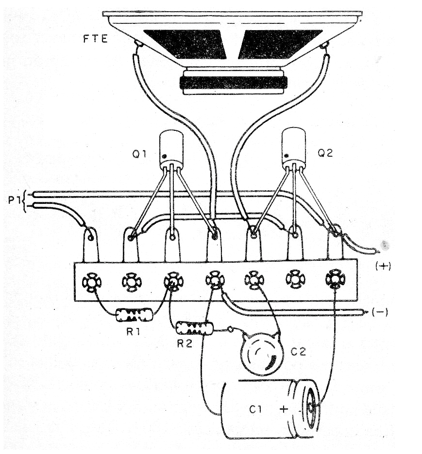 Figura 2 - Montaje en un puente de terminales
Figura 2 - Montaje en un puente de terminales