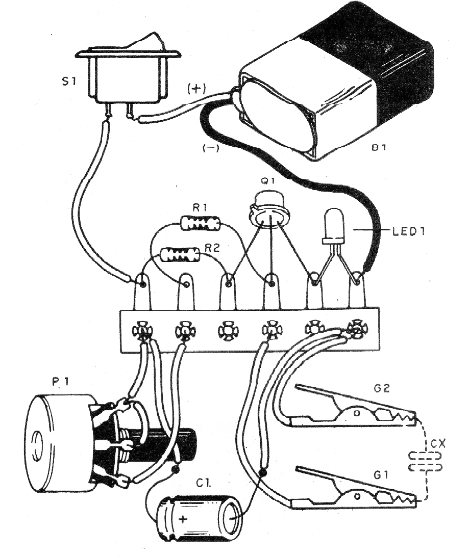 Figura 2 - Montaje mediante un puente de terminales
Figura 2 - Montaje mediante un puente de terminales