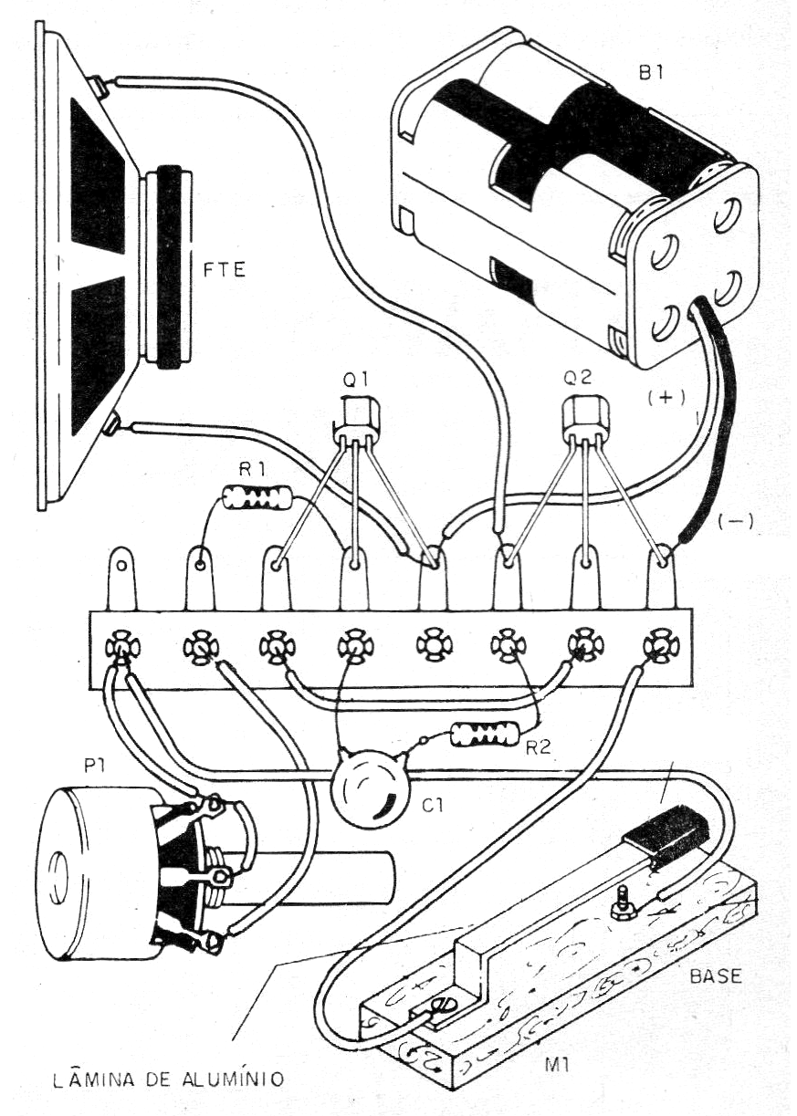 Figura 2 - Montaje en puente de terminales
Figura 2 - Montaje en puente de terminales