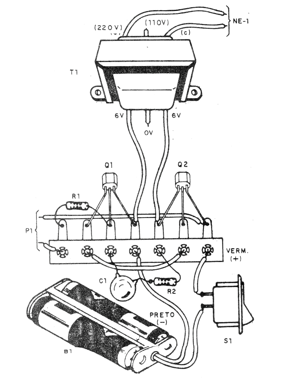 Figura 2 - Montaje en puente de terminales
Figura 2 - Montaje en puente de terminales