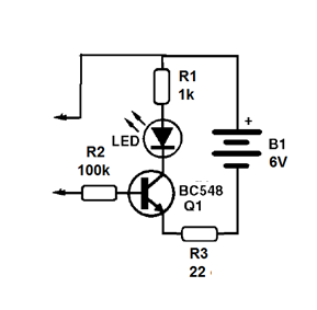     Figura 1 - Circuito del sensor de tacto
