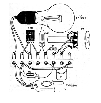    Figura 2 - Montaje en puente de terminales
