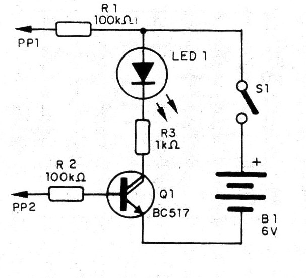 Figura 1 - probador de continuidad
Figura 1 - probador de continuidad