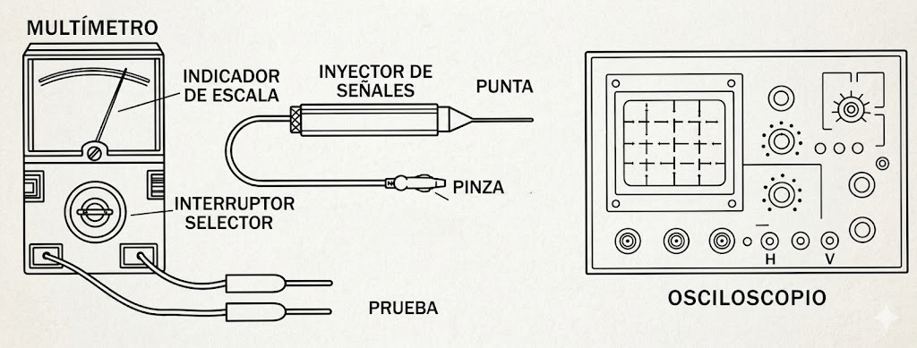 Figura 1- Los instrumentos
Figura 1- Los instrumentos