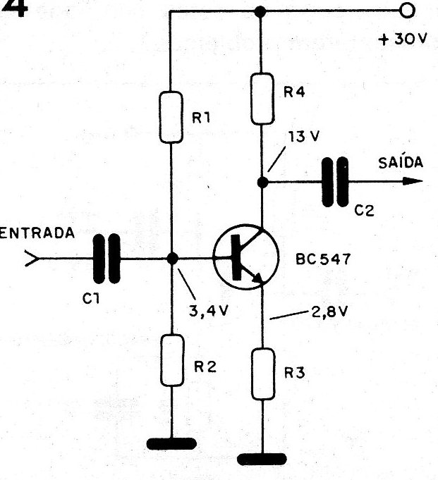 Figura 4 - Tensiones en la etapa
Figura 4 - Tensiones en la etapa