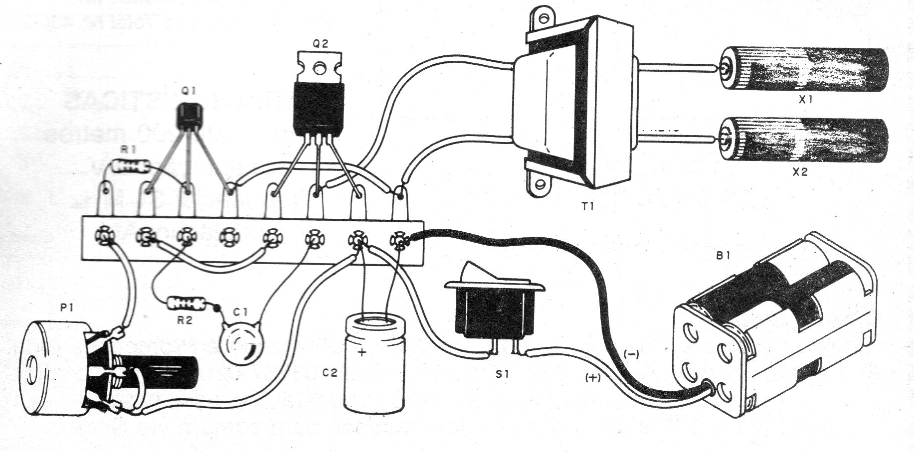 Figura 2 - Montaje en puente de terminales
Figura 2 - Montaje en puente de terminales