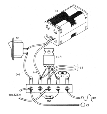   Figura 2 - Montaje en puente de terminales
