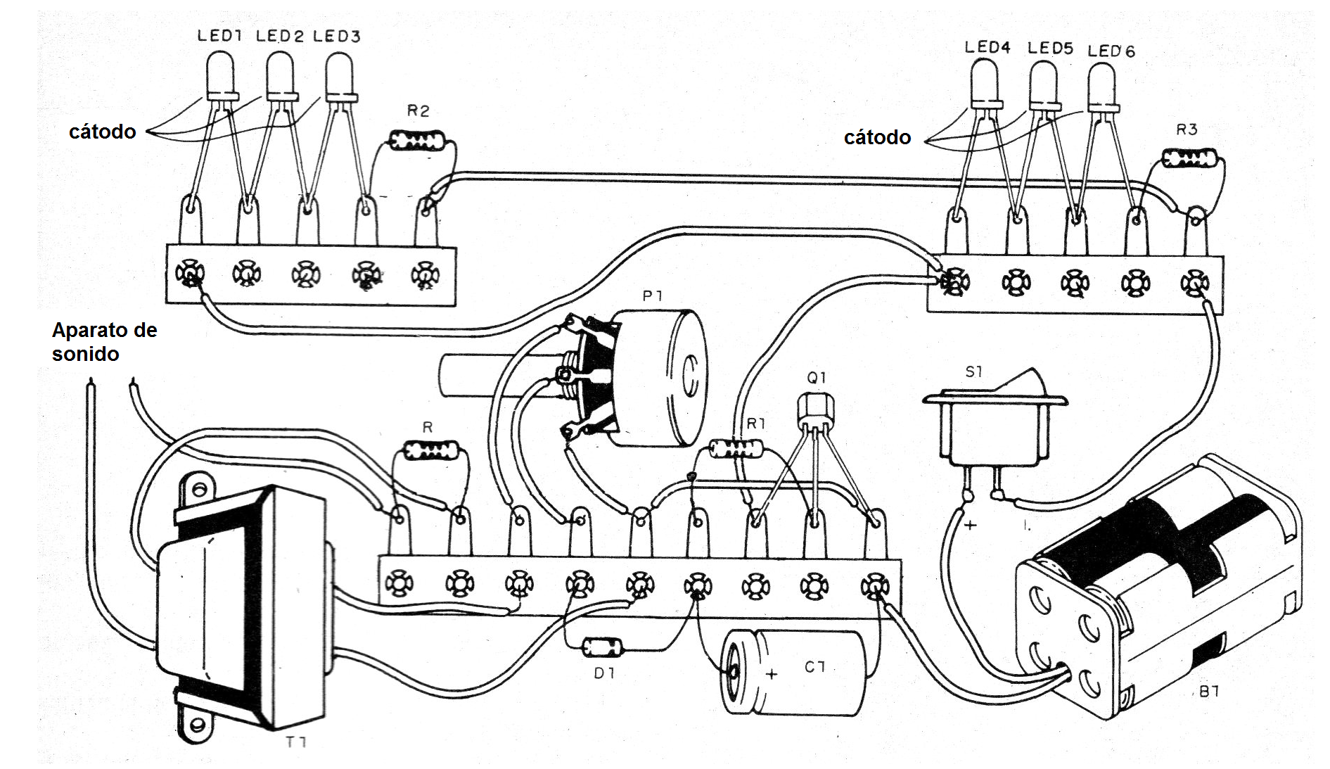 Figura 2 - Montaje en puente de terminales
Figura 2 - Montaje en puente de terminales