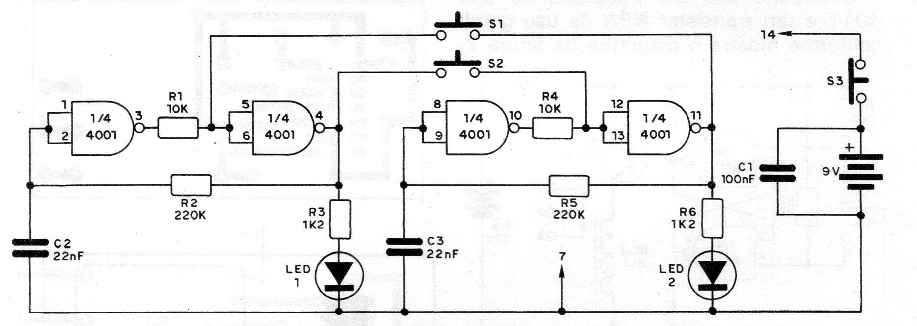 Figura 1 - El circuito
Figura 1 - El circuito